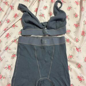 Skims bralette/ shorts